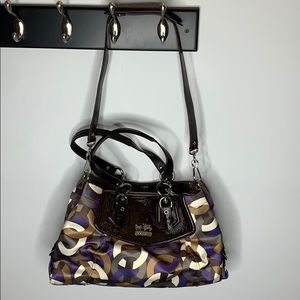 Authentic Coach Madison Op Art purse